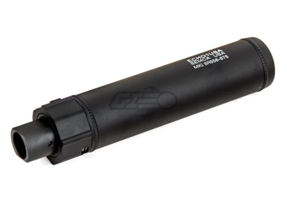 Echo 1 MK1 SR556 6.75" Quick Detach Barrel Extension ( Black / Flash Hider Included )