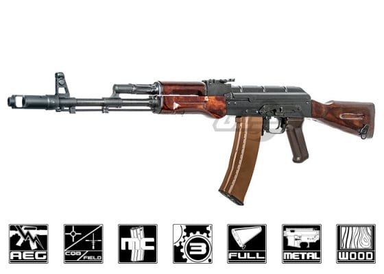 E&L Airsoft AK74N A102 AEG Airsoft Rifle ( Wood )