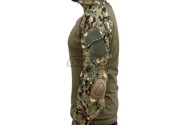 Lancer Tactical Gen 2 Combat Shirt ( Woodland Digital / L )