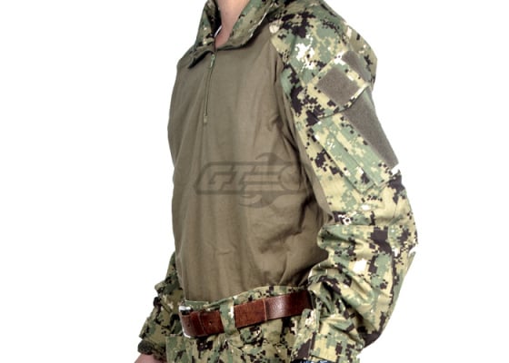 Lancer Tactical Gen 3 Combat Shirt ( Woodland Digital / L )