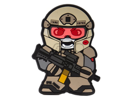 Epik Panda Soldier Bear Tank PVC Patch