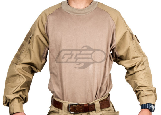 TMC Combat Shirt By Lancer Tactical ( Tan / M / L )