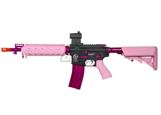 G&G Combat Machine CM16 MOD0 UPI Limited Edition M4 Carbine AEG Airsoft Rifle ( Pink )