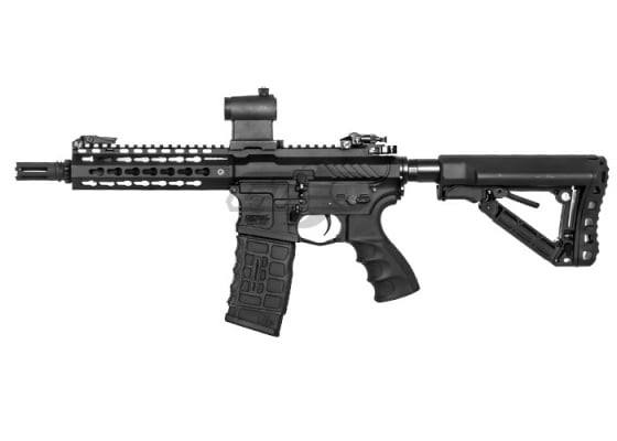 G&G Combat Machine CM16 SRS KeyMod M4 Carbine AEG Airsoft Rifle ( Black )