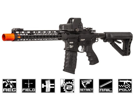 G&G Combat Machine CM16 Wild Hog 12" KeyMod M4 Carbine AEG Airsoft Rifle ( Option )