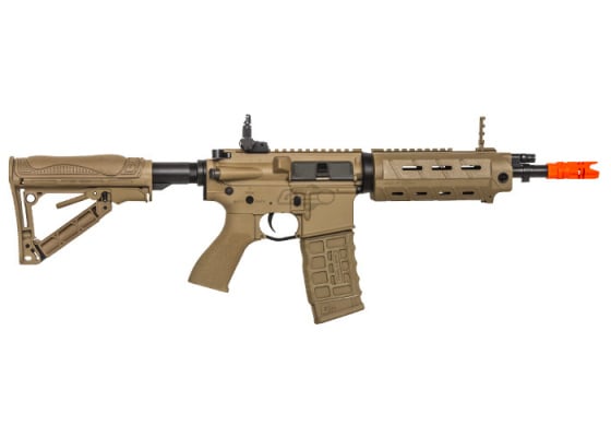 G&G GR4 G26 Advanced DST M4 Carbine Blow Back AEG Airsoft Rifle Light & Laser ( Tan )