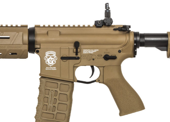 G&G GR4 G26 Advanced DST M4 Carbine Blow Back AEG Airsoft Rifle Light & Laser ( Tan )