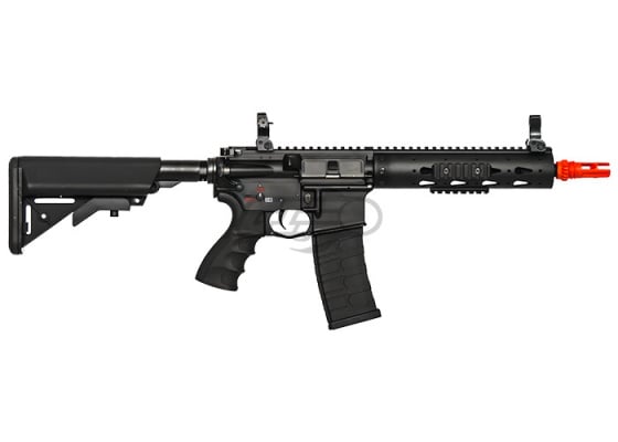 G&G Combat Machine GC16 FFR 9" M4 Carbine AEG Airsoft Rifle ( Black )