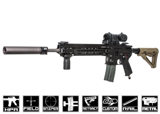 Airsoft GI Custom IAR Hurt Locker HPA Airsoft Rifle