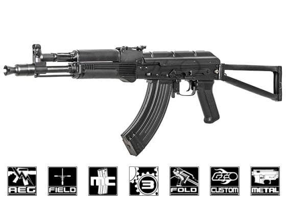 Airsoft GI Custom AK104 AEG Airsoft Rifle ( Black Card Custom )