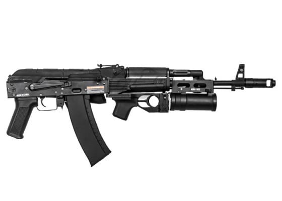 Airsoft GI Custom AK74M / GP30 AEG Airsoft Rifle ( Black Card Custom )