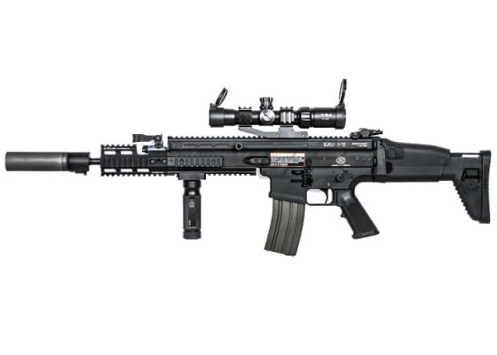 Airsoft GI Custom Dark Knight MK16 SCAR DMR AEG Airsoft Rifle