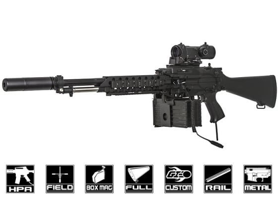 Airsoft GI Extreme Custom Armory LMG Stryker HPA Airsoft LMG