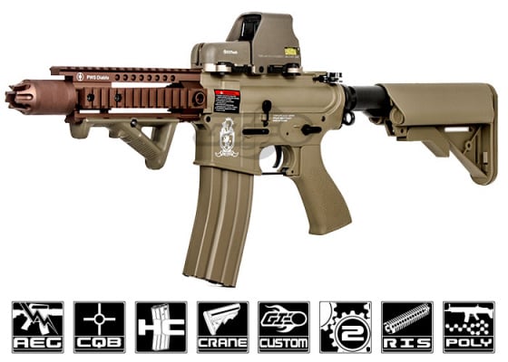 Airsoft GI Desert G4 PWS Blowback M4 Carbine AEG Airsoft Rifle ( Tan )