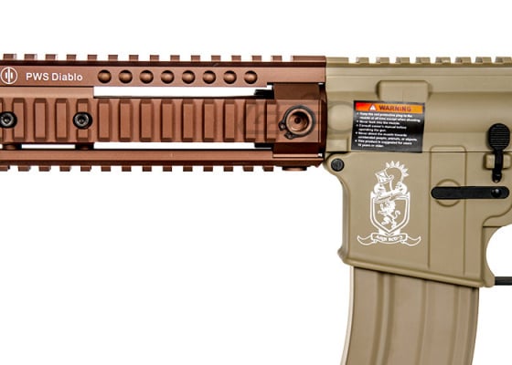 Airsoft GI Desert G4 PWS Blowback M4 Carbine AEG Airsoft Rifle ( Tan )