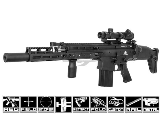 Airsoft GI ( Perfect Tactical Trainer ) Kinetic Scar-SDH AEG airsoft Rifle