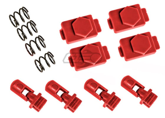 DYTAC Hexmag Airsoft HexID w/ Latchplate & Follower ( Lava Red )