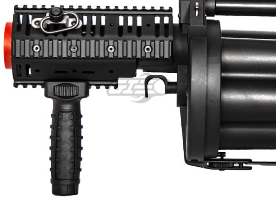 ICS MGL SB Airsoft 6-Round Revolving Grenade Launcher w/ Rail Attachment System