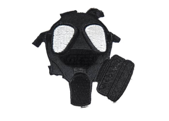 ill Gear Gas Mask Velcro Patch ( Black )