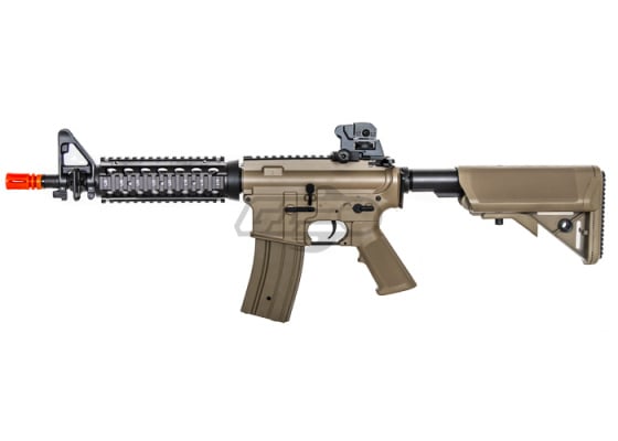 JG F6624TAN M4 CQB RIS Carbine AEG Airsoft Rifle Enhanced Version ( Tan )