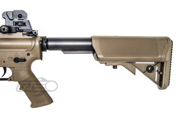 JG F6624TAN M4 CQB RIS Carbine AEG Airsoft Rifle Enhanced Version ( Tan )