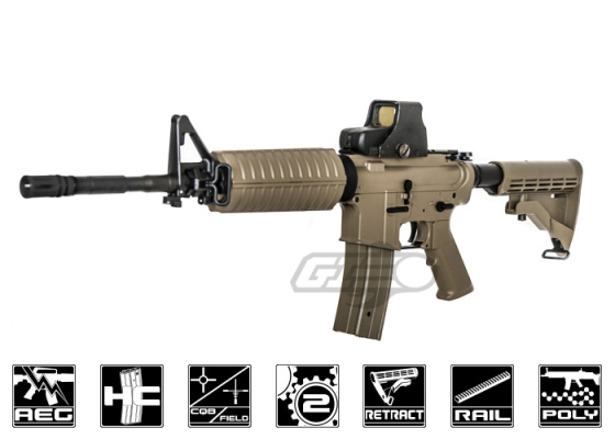 JG F6604 M4A1 Carbine AEG Airsoft Rifle Enhanced Version ( Option )