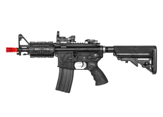 King Arms Ultra Grade M4 Tanker Carbine AEG Airsoft Rifle ( Black )