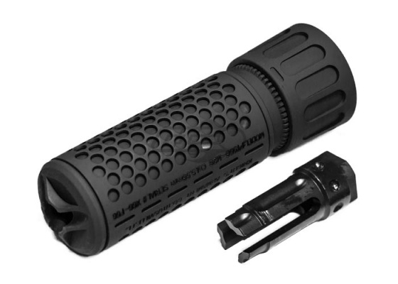 Knight's Armament QDC / CQB Quick Detach Barrel Extension w/ Flash Hider ( Black / CW )