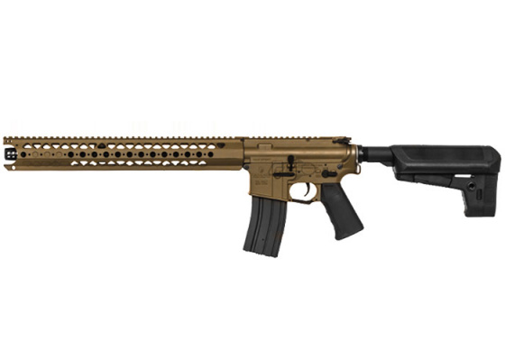 Krytac War Sport LVOA-C M4 Keymod Carbine AEG Airsoft Rifle w/ 10 Free Hicap Mags - Airsoft GI Exclusive ( Flat Dark Earth )