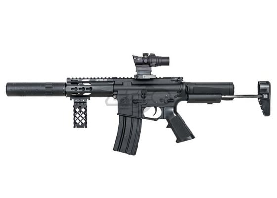 Krytac Trident PDW M4 Carbine AEG Airsoft Gun ( Black )