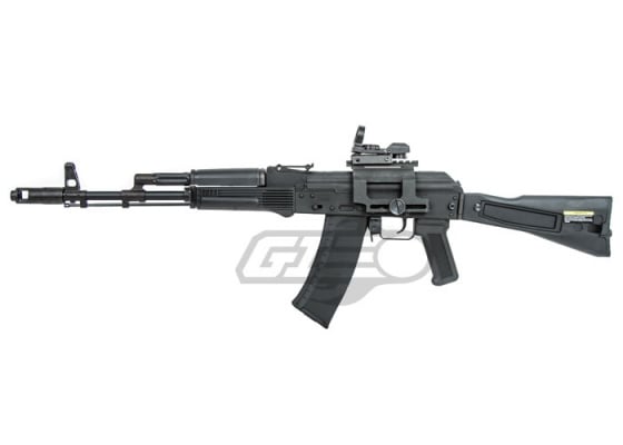 KWA AKG 74M Carbine GBBR Airsoft Rifle ( Black )