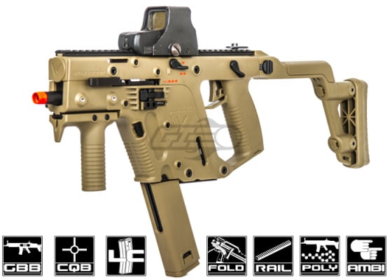 KWA KRISS Vector Gas Blow Back Airsoft SMG ( NS2 System / Tan )