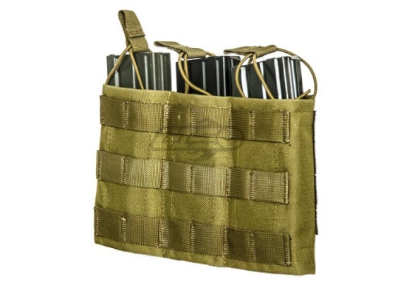 Emerson Triple Wedge M4 Magazine Pouch MOLLE ( Khaki )