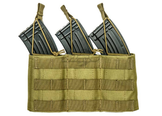 Emerson Triple Wedge AK Magazine Pouch MOLLE ( Khaki )