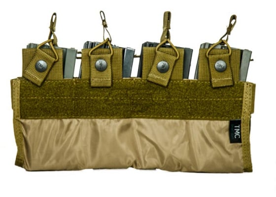 Emerson Inner Quad Mag Pouch for 4906 Plate Carrier ( Khaki )