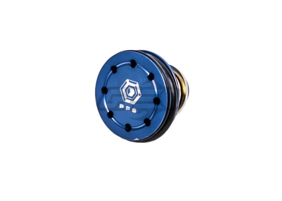 Lancer Tactical Aluminum Piston Head By SHS ( Blue )