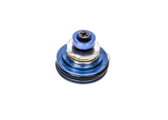 Lancer Tactical Aluminum Piston Head By SHS ( Blue )