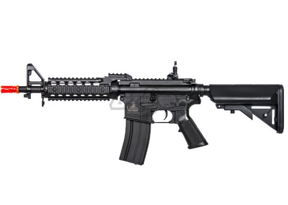 Lancer Tactical LT02C M4 RIS II Carbine AEG Airsoft Rifle ( Black )