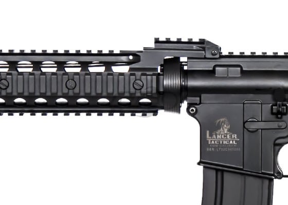 Lancer Tactical LT02C M4 RIS II Carbine AEG Airsoft Rifle ( Black )