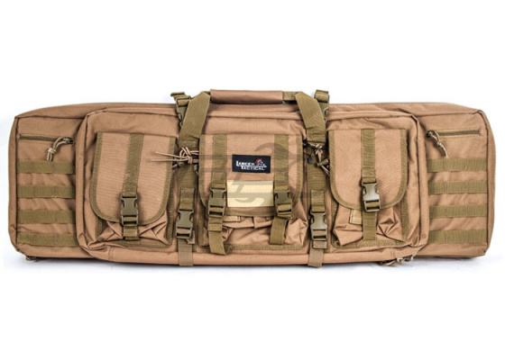 Lancer Tactical Gun Bag 36" double compartment, Tan