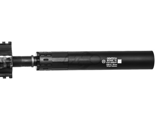 Madbull Airsoft Gemtech GM-9 Barrel Extension ( Black / 14mm CCW )