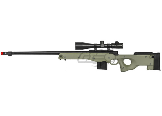 Well MK96 Compact Bolt Action Sniper Airsoft Rifle ( OD Green )