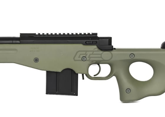 Well MK96 Compact Bolt Action Sniper Airsoft Rifle ( OD Green )