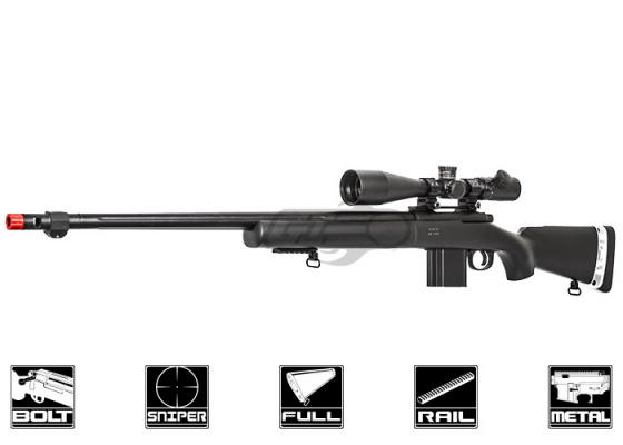 Well MB4405 Bolt Action Sniper Airsoft Rifle ( Black )