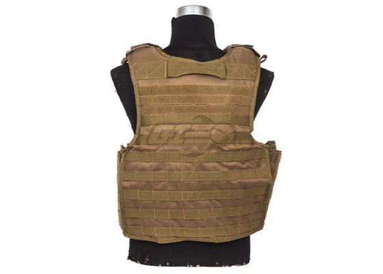 NcSTAR Quick Release Plate Carrier Vest ( Tan / M - XXL )