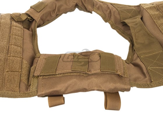 NcSTAR Quick Release Plate Carrier Vest ( Tan / M - XXL )