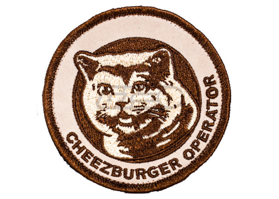 ORCA Industries Cheezburger Operator Patch ( Desert )