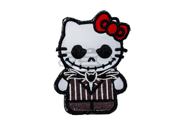 ORCA Industries Kitty Jack Skellington Patch ( Full Color )