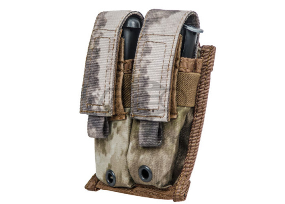 Pantac USA 1000D Cordura Molle 9mm Double Magazine Pouch ( A-TACS AU )