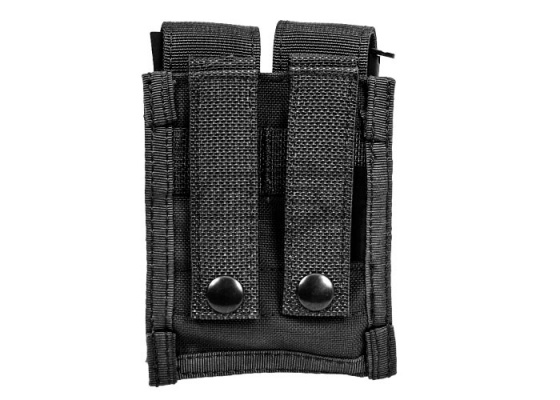 Pantac USA 1000D Cordura Molle 9mm Double Magazine Pouch ( Black )